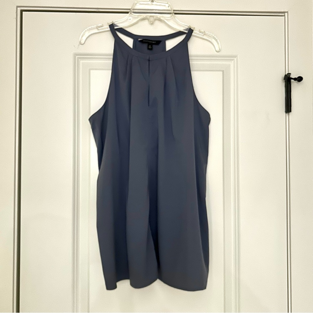 🆕 NWOT 🆕 Medium Banana Republic Dark Slate Blue Top 🩶